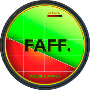 FAFF - 75mg - Double Apple - Двойное Яблоко